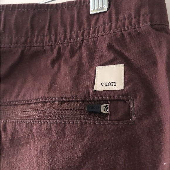 Vuori Pants Mens Ripstop Climber Slim Fit Tapered Stretch Hiking Outdoor Large - Picture 3 of 3